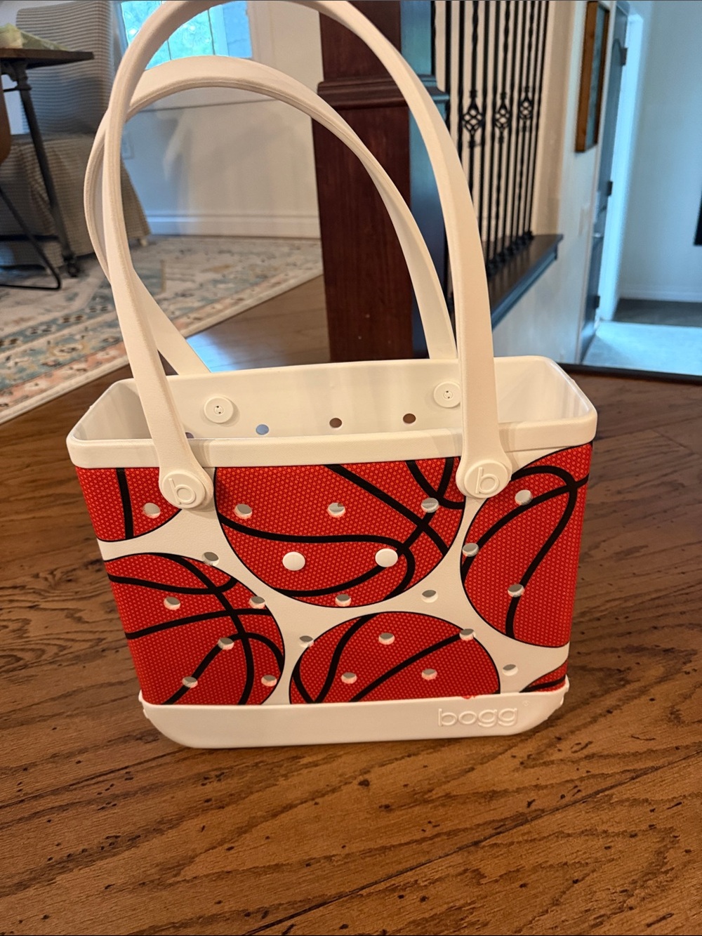 Bogg Bag Basketball Print Tote